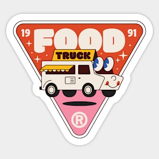 Food Truck Sticker Sticker